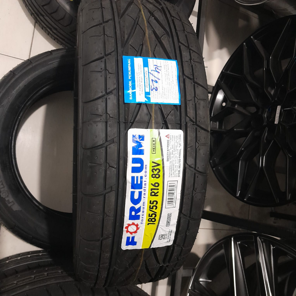 Ban standar 185/55 Ring 16 merk FORCEUM HEXA R 185 55 R16 LOKAL