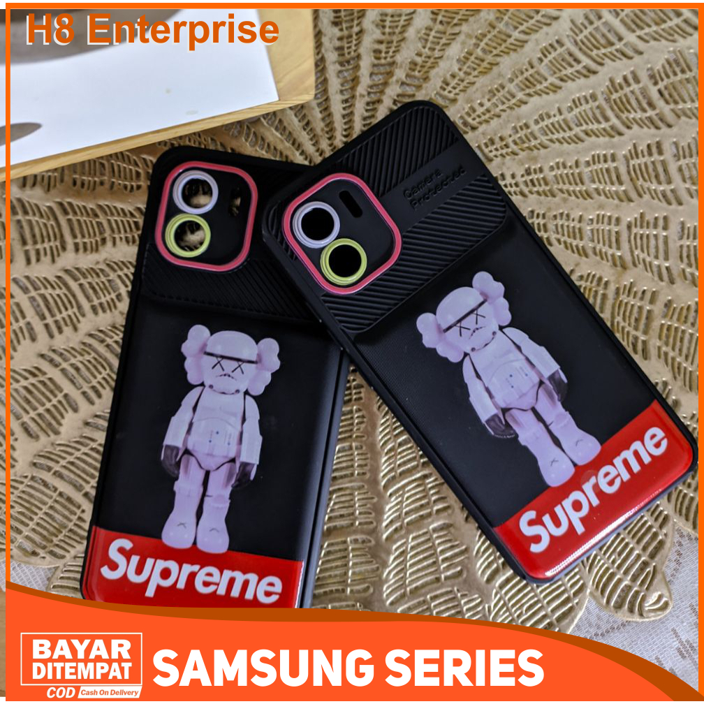 Case Samsung A23 A04S A13 4G A13 5G A14 4G 5G A52 4G 5G A52S 5G A54 Casing Aesthetic Supreme Pro Camera Premium