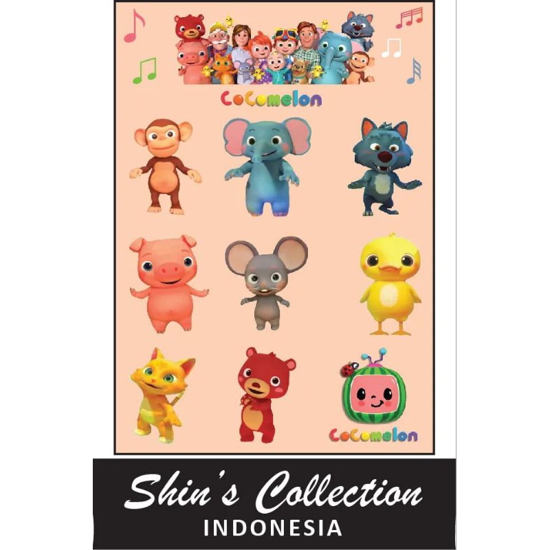 

Sticker stiker Cocomelon Coco Melon