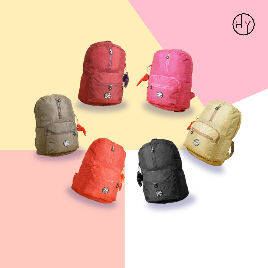 Tas Ransel KAPLING Pria Wanita Bahan Impor Backpack Sekolah - HYBRAND 453