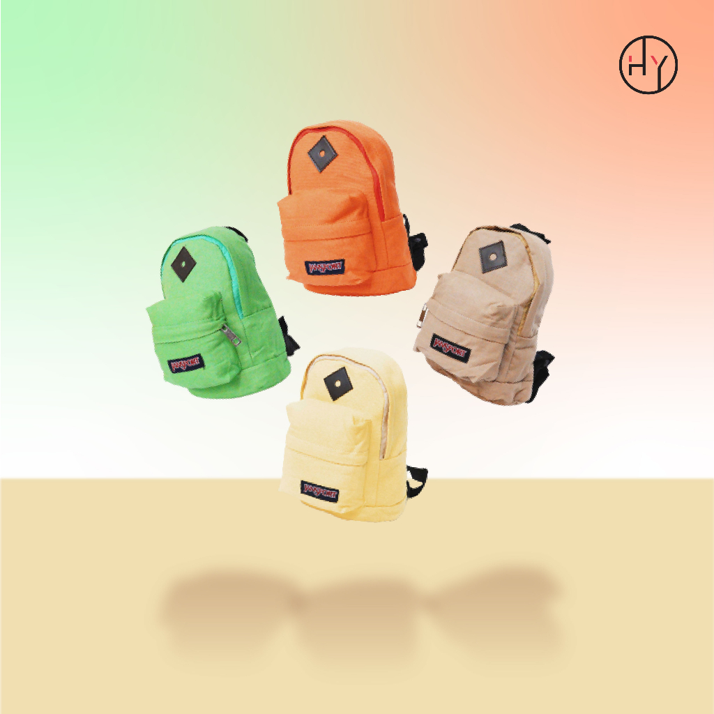 PD04- POCKET BAG MODEL RANSEL BAHAN KANVAS IMPOR MURAH GOOD QUALITY