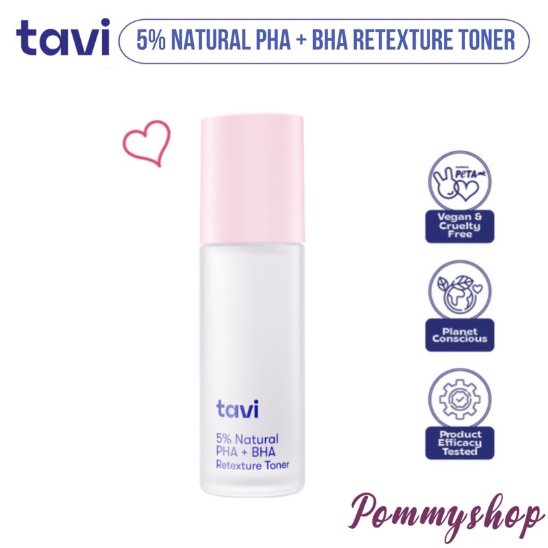 Tavi 5% Natural PHA + BHA Retexture Toner 100ml