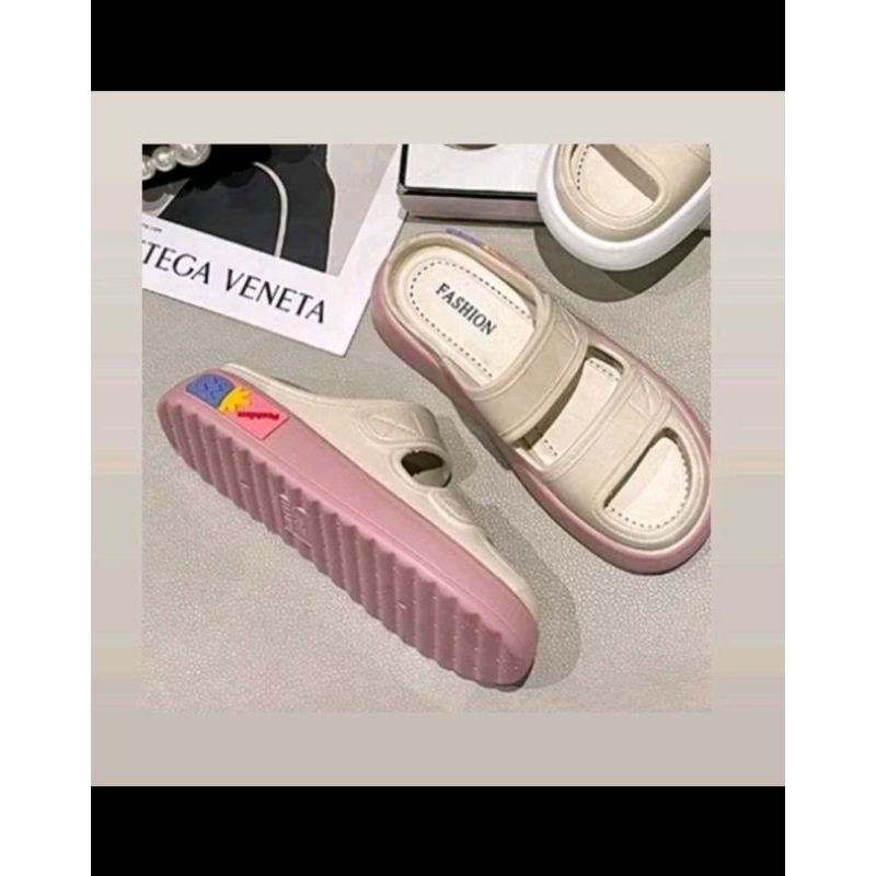 SANDAL SLOP WANITA IMPORT (H,Y,S)