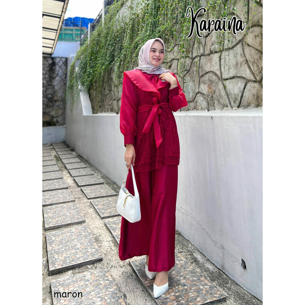 GAMIS PESTA KONDANGAN KARAINA DRESS LAMARAN NIKAHAN