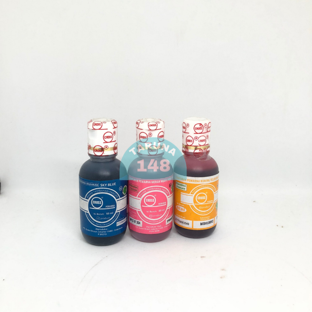 

PEWARNA MAKANAN CROSS 60ML