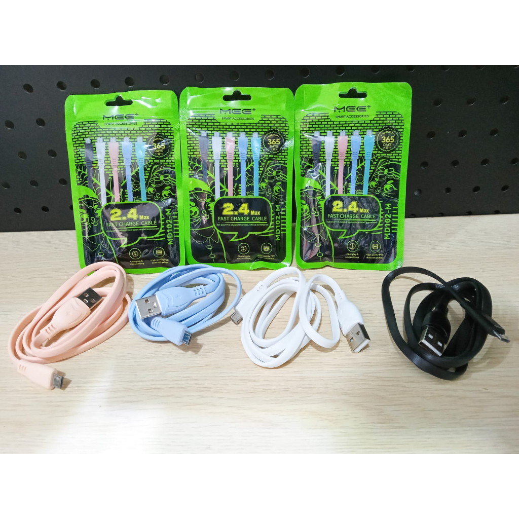 Kabel Micro USB MEE+ MD102-M Kabel Data Micro USB Fast Charge -SATUAN-