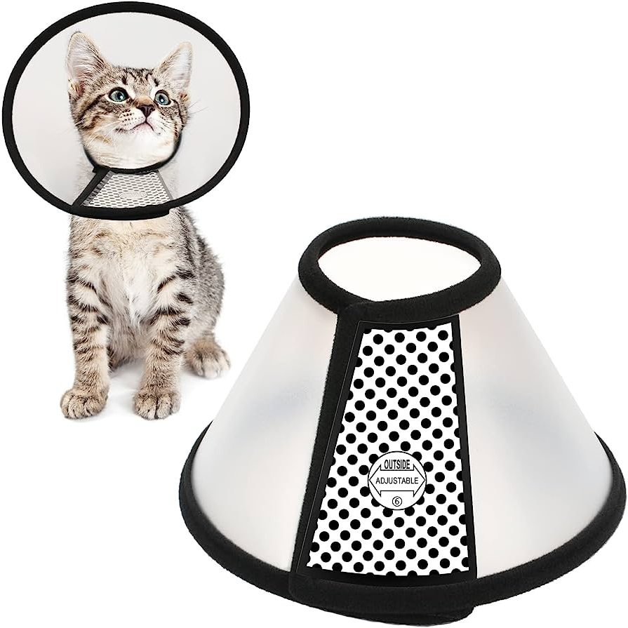 Pelindung Leher Anjing Neck Pet Collar Anjing Kucing Penutup Leher Kepala Anti Bite Corong Anjing Co