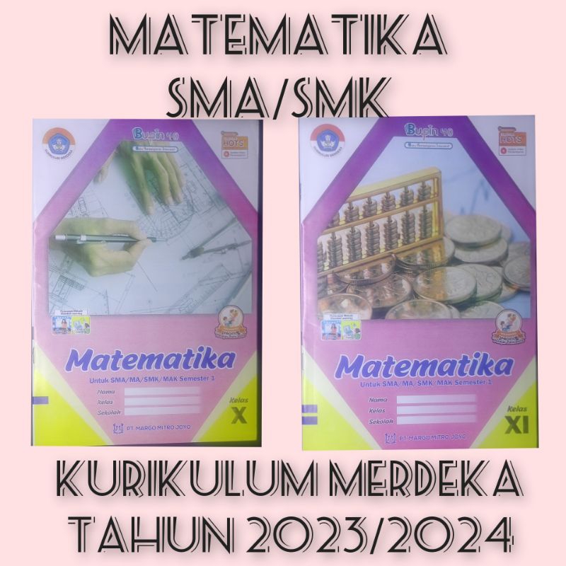 LKS MATEMATIKA untuk SMA/SMK kelas 10, 11 semester 1