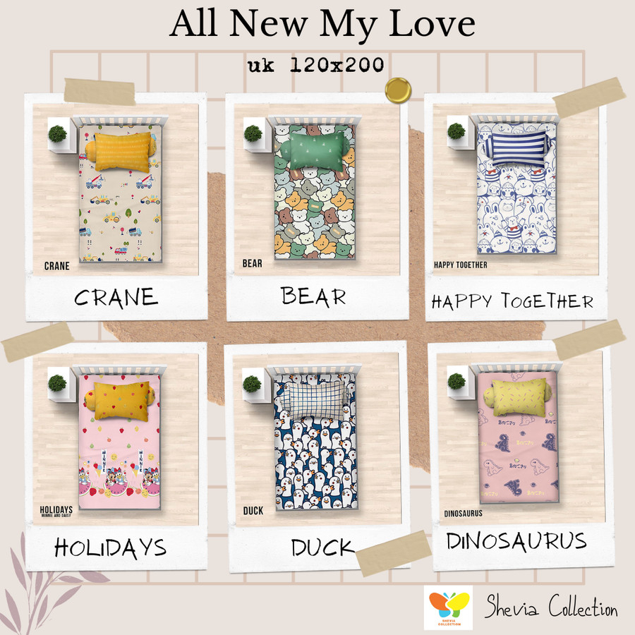 SPREI MY LOVE 120 X 200 (Single Size)