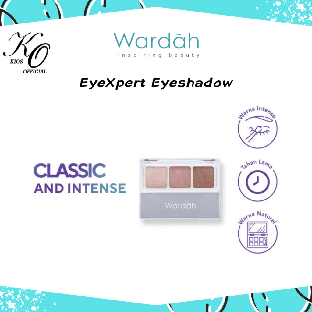 Wardah Eyexpert Eyeshadow 3.3g
