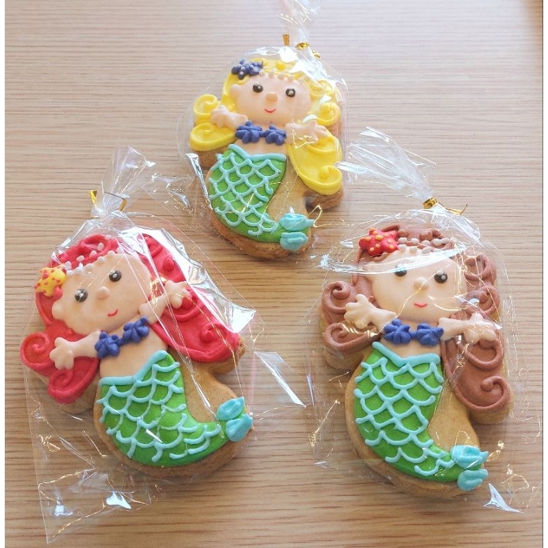 

Cookies Karakter Kue Kering Mermaid