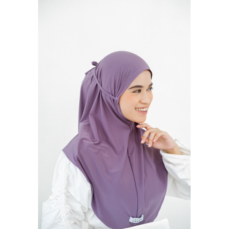 KENAN - Paket Usaha Hijab Dzavina Instan Size M Jersey 10pcs (random)