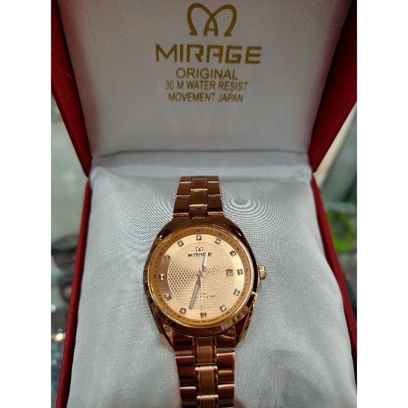 jam Mirage cewe rose gold