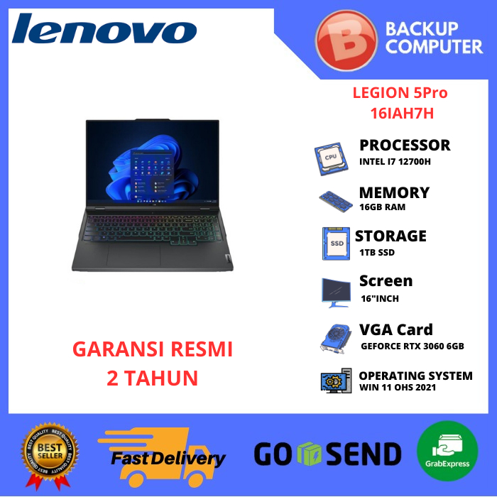 LAPTO PLENOVO LEGION 5Pro 16IAH7H 82RF00RGID i7-12700H