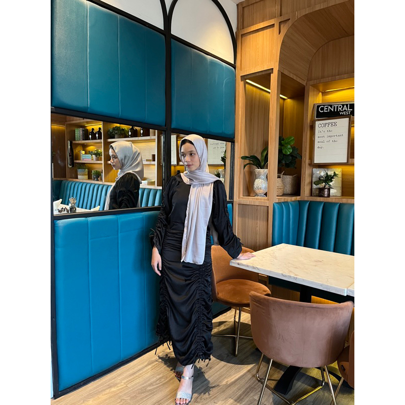 preloved satin dress