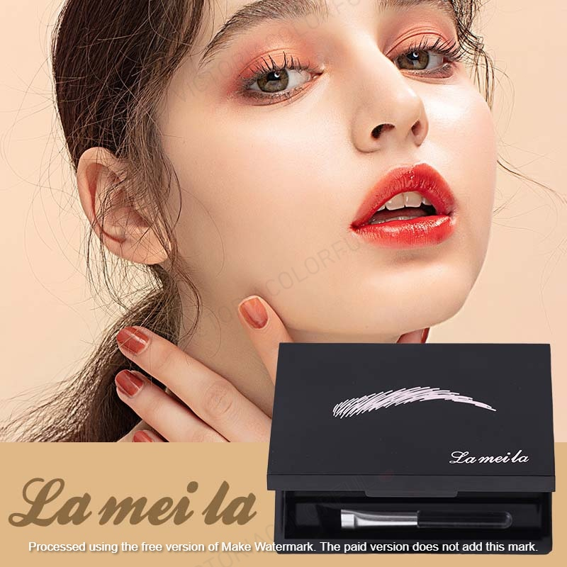 LAMEILA~3 Color Eyebrow Powder(Tahan Lama, Tahan Keringat, Tahan air)