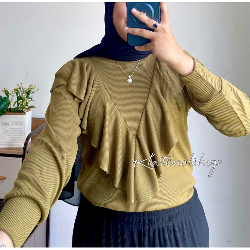 VISTA BLOUSE RUFFLE