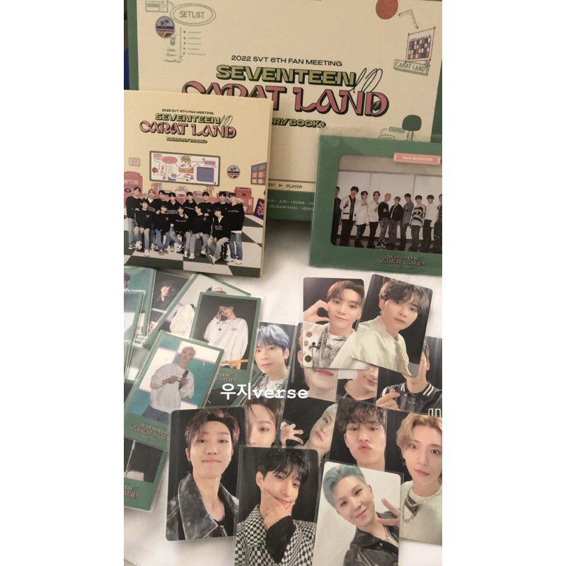 [Ready Stok] sharing Seventeen in carat land dvd 2022/ sharing Seventeen carland dvd 2022/ sharing P