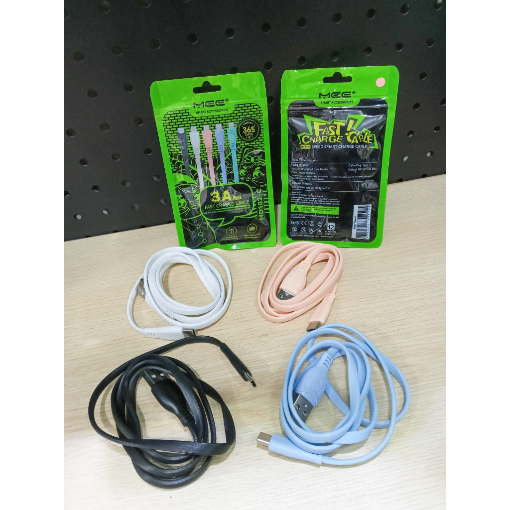 Kabel Type C MEE+ MD102-C Kabel Data Type C Fast Charging 3A -ISI 20-