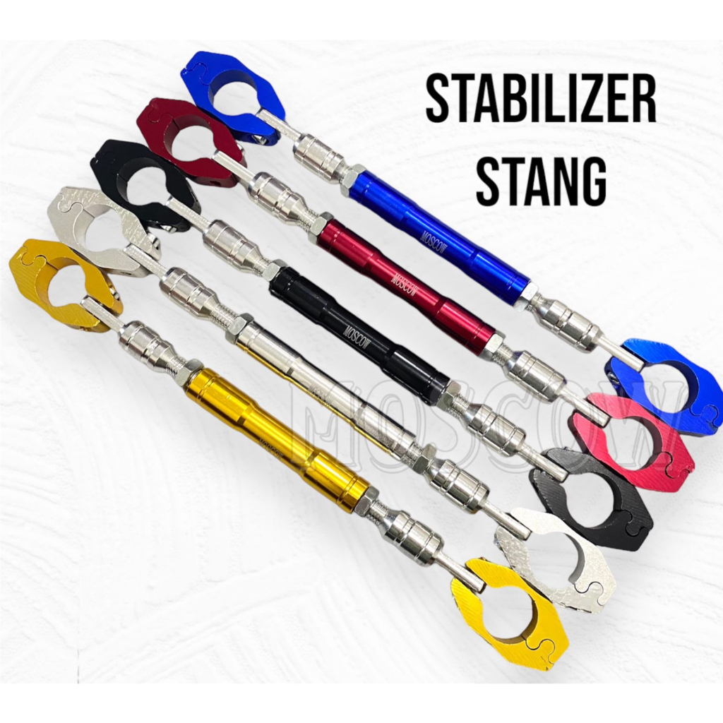 STABILIZER STANG 2 TONE CNC PALANG STANG TWOTONE STABILISER STANG STELAN PANJANG PENDEK PNP UNIVERSAL MOSCOW