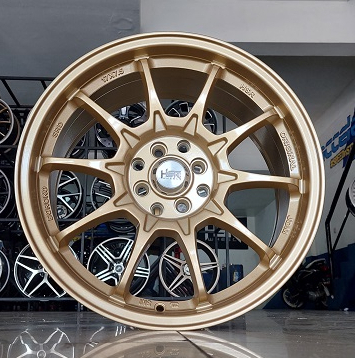 velg mobil ring 17 HSR Original BOROKO SRD baut 4 pas di Raize avanza Livina jazz gk5 yaris dll