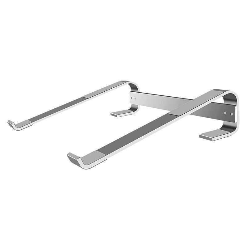 Laptop Stand Portable Base Aluminium Alloy 10-18 Inch Penyangga Laptop Desain Ergonomis Kuat Tahan Lama