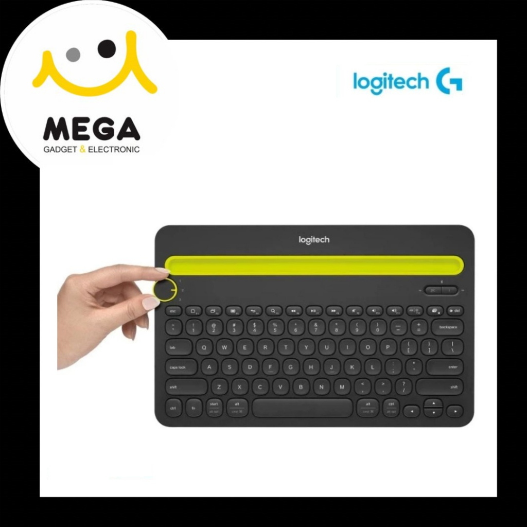 Logitech K480 Keyboard Wireless Bluetooth Multi-Device Garansi Resmi Logitech Indonesia