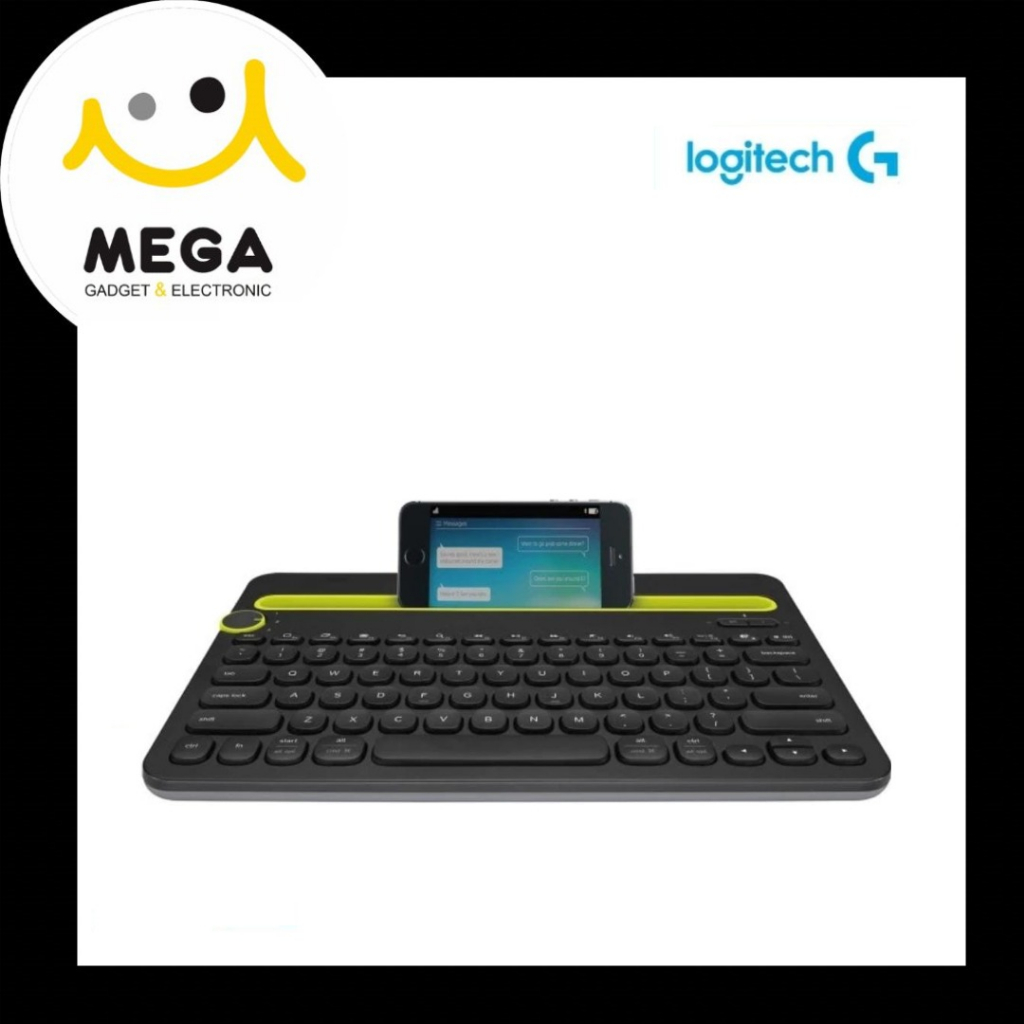 Logitech K480 Keyboard Wireless Bluetooth Multi-Device Garansi Resmi Logitech Indonesia