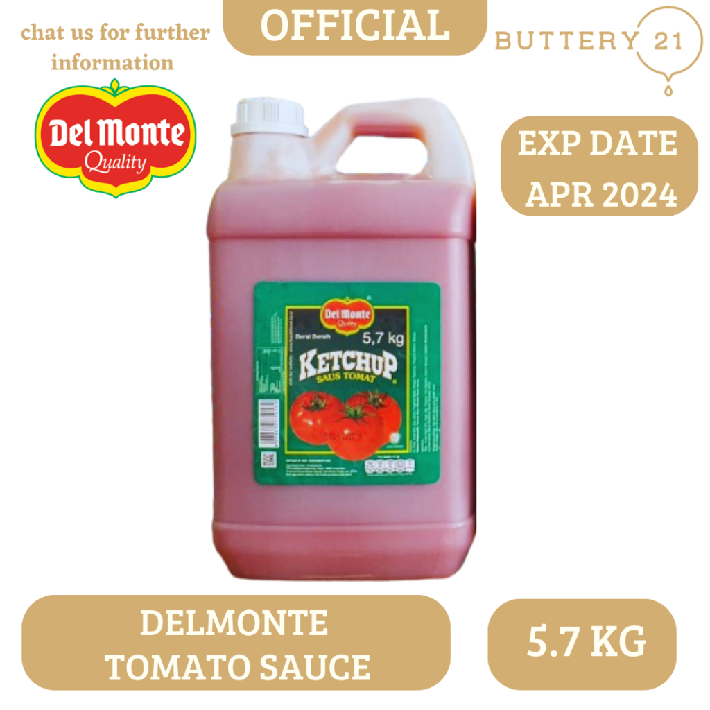 

DELMONTE SAUS TOMAT (KETCHUP) GALON 5.7 KG