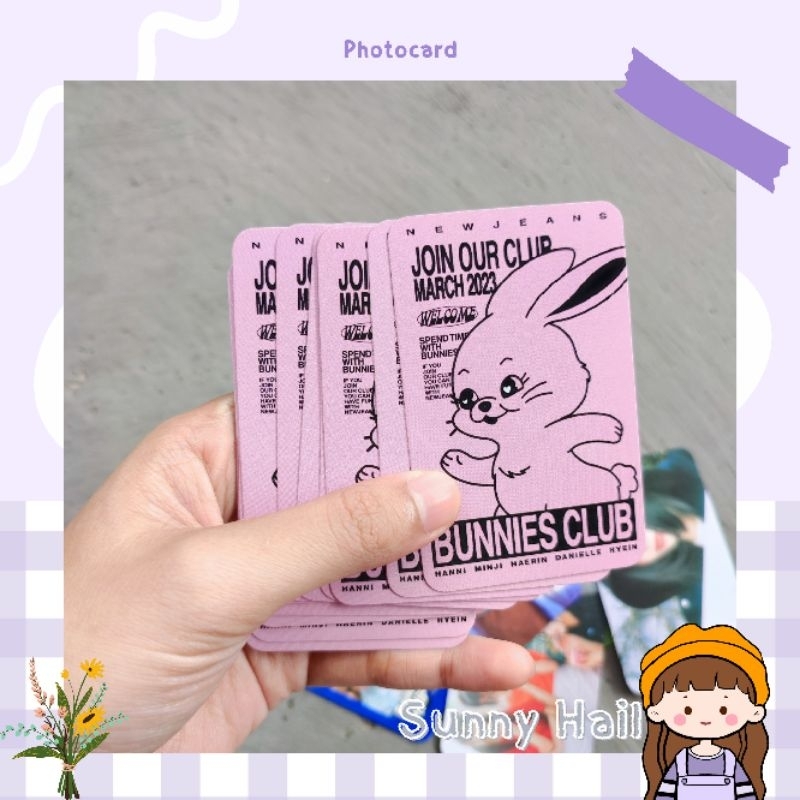BunnyClub NewJeans Collection | New Jeans Photocard