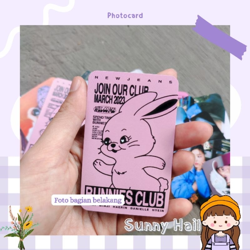 BunnyClub NewJeans Collection | New Jeans Photocard
