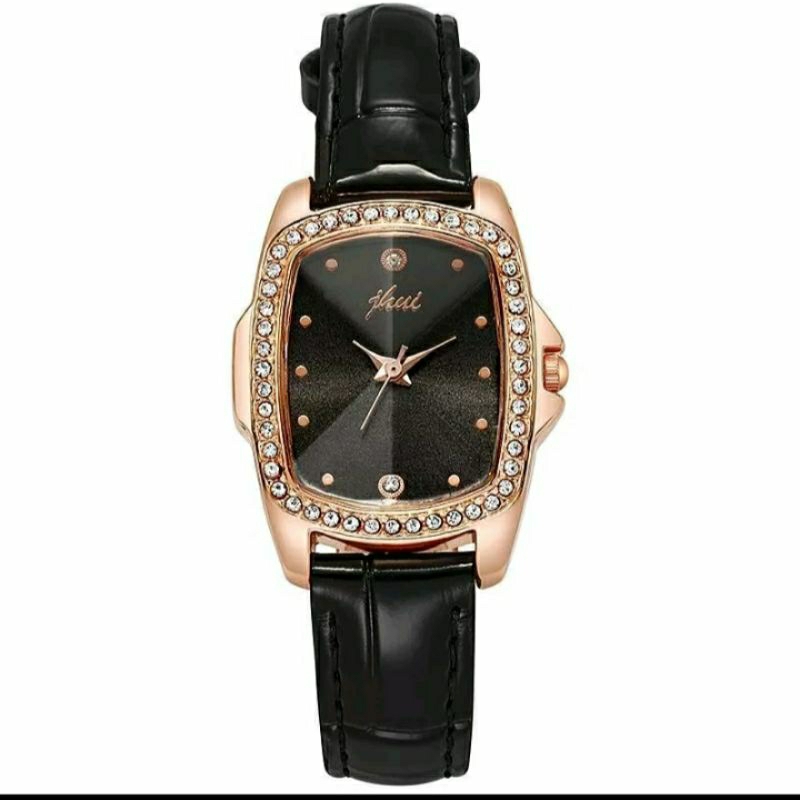 Jam Tangan Wanita Jhui 58-1 Berlian