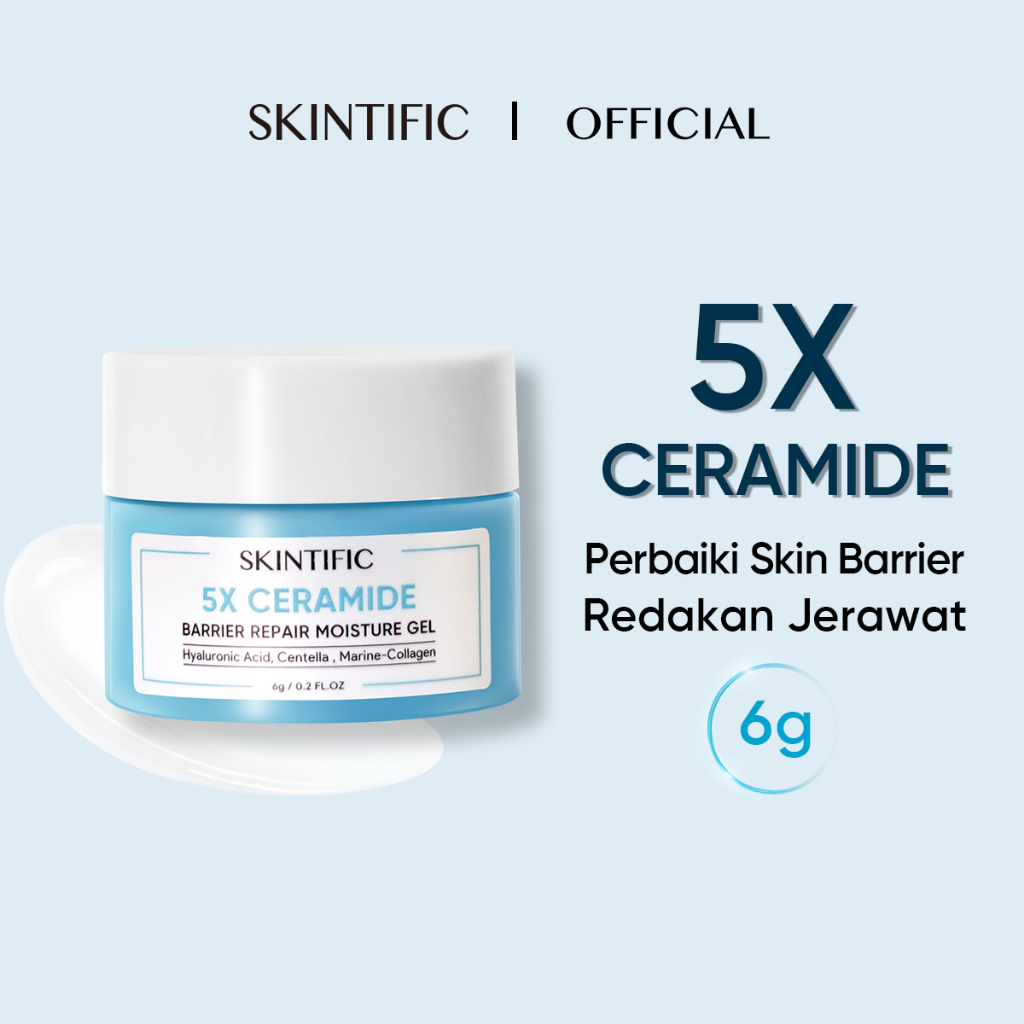 SKINTIFIC 5X Ceramide Barrier Moisturizer Moisture Gel 6g
