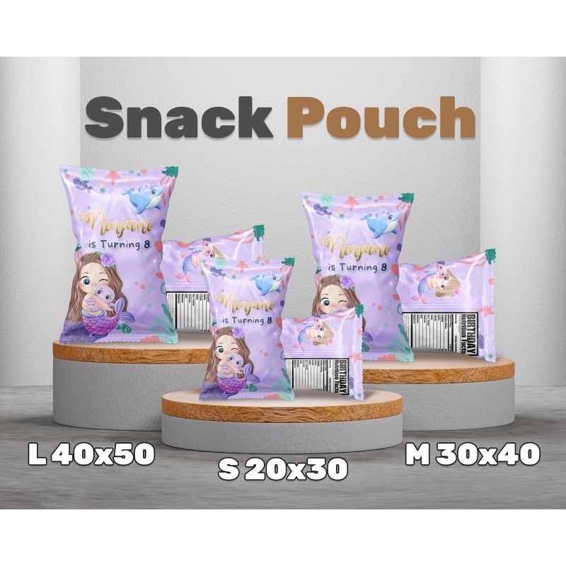 

Snack Pouch / Kemasan Snack Ulang tahun dan acara lain