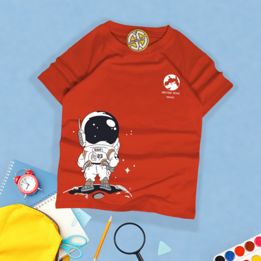 Baju Kaos Distro Anak Laki laki Premium Kombinasi Tangan Unik Umur 1-12 Tahun Bahan Cotton-AMR231