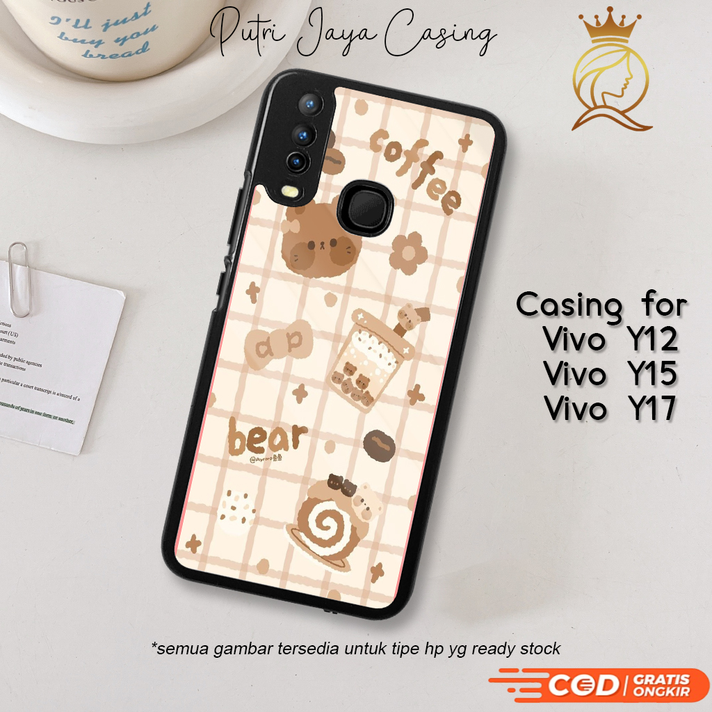 Case Hp Vivo Y12 Y15 Y17 Casing Vivo Y12 Y15 Y17 Motif ANIMEBEAR 02 Casing Terbaru Case Karakter Luc