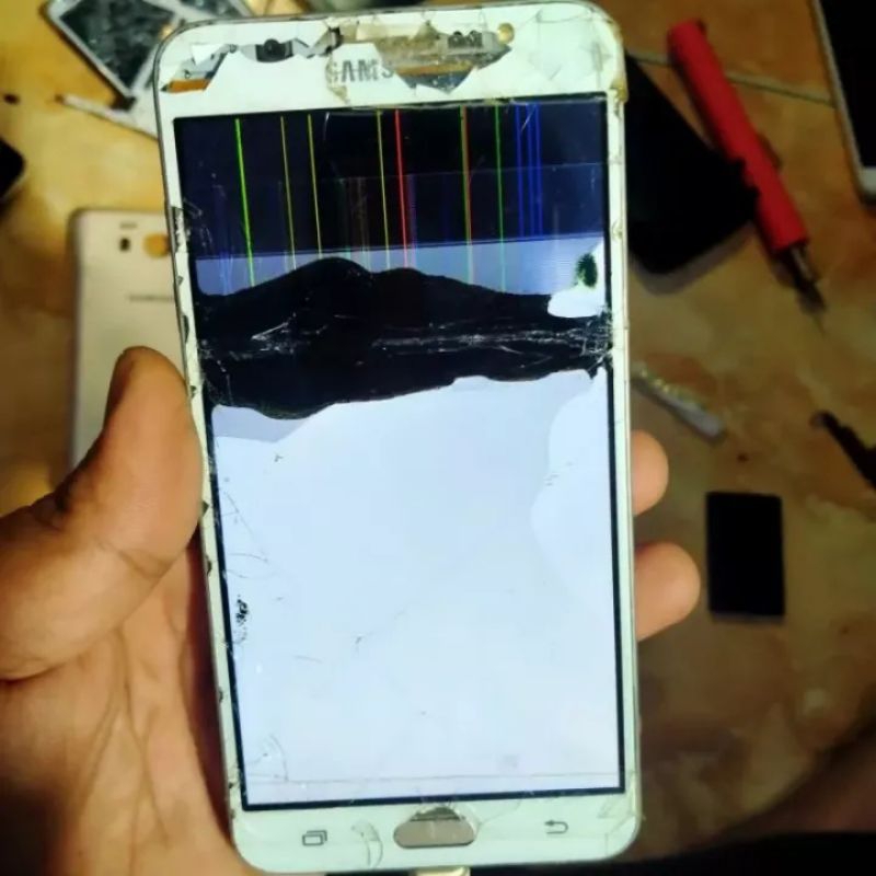 mesin hp samsung j7 plus sm j710f mesin normal udah tested