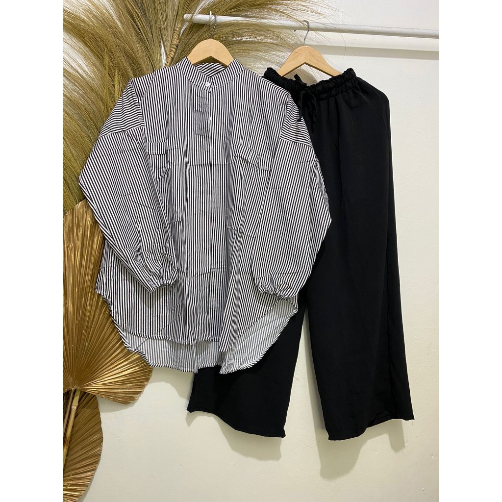 Set cheyra salur jumbo tunik wanita