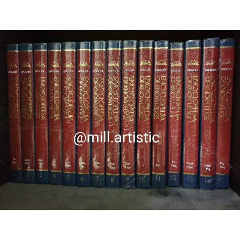 

Grolier Encyclopedia of Knowledge Vols. 1-20 (Original)