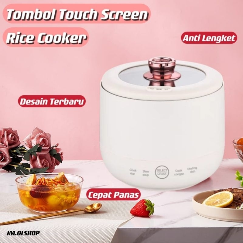 Penanak Nasi Multifungsi 1.6L  / Rice Cooker Serbaguna Anti Lengket / Magic Com  Touch Screen⭐IM.Olshop⭐