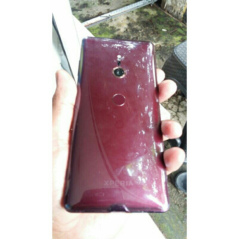 sony xperia xz3 AU minus lcd sebelah kanan burem