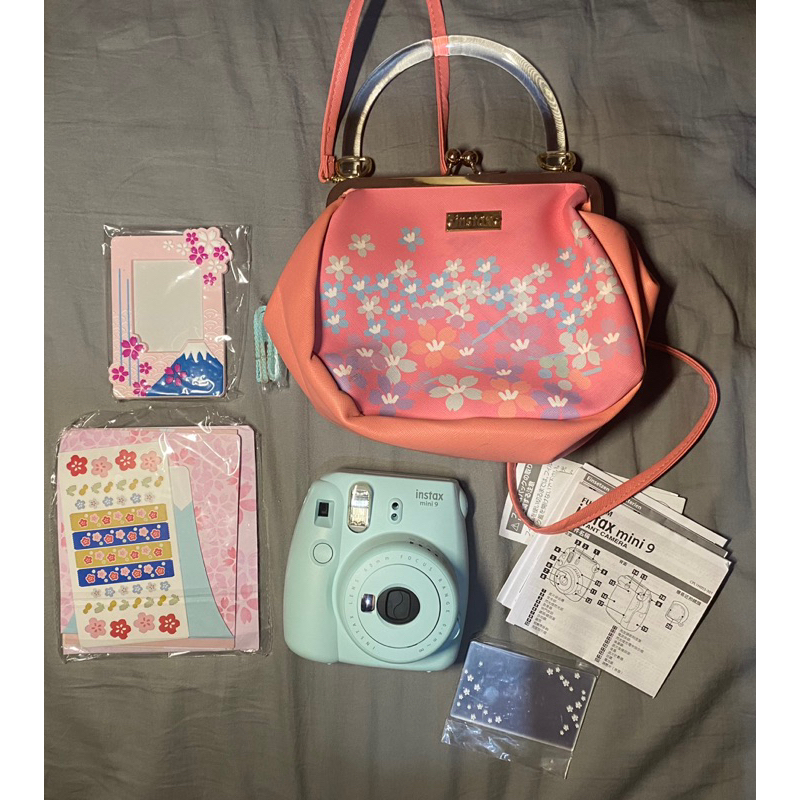 preloved instax mini 9 blue second fujifilm second