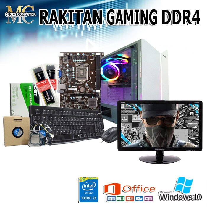 PC Rakitan Gaming ddr4 Rakitan PC Komputer DDR4