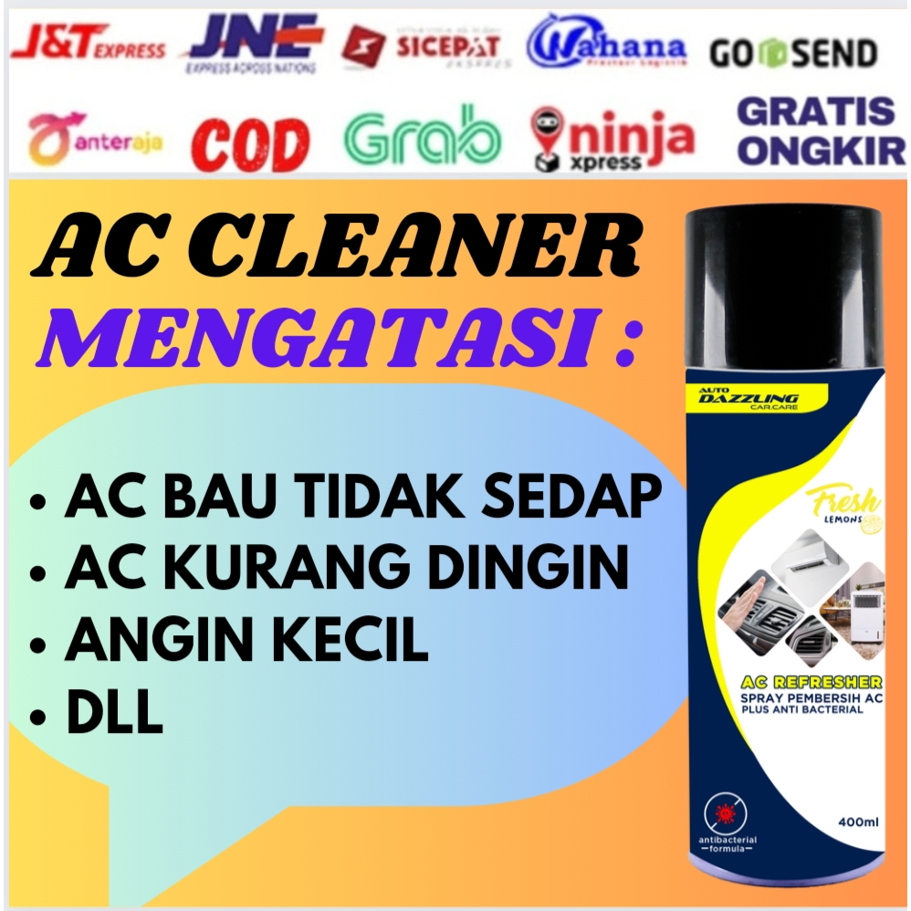 PEMBERSIH AC MOBIL / AC CLEANER / PEMBERSIH AC 400 ML