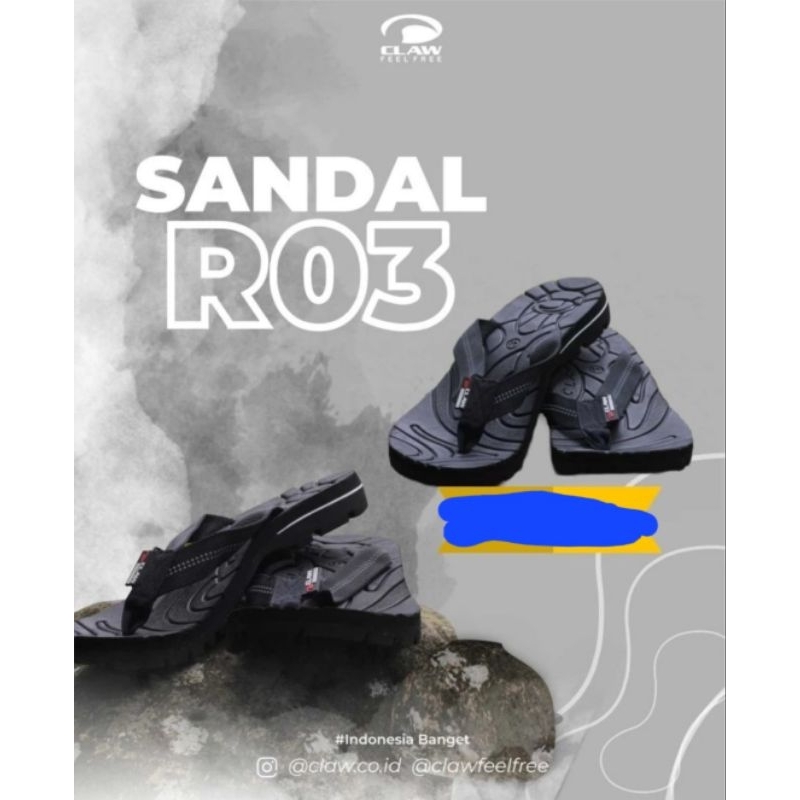Sandal Jepit Sandal Outdoor Claw R03 Original