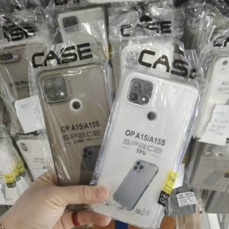 SOFT CASE ANTI BENTURAN / ANTI-SHOCK CASE FOR OPPO A15 A15S