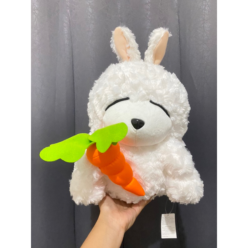 Boneka Karakter Mashimaro Wortel size 48cm Original / Boneka Mashimaro Carrot / Boneka Mashimaro / B