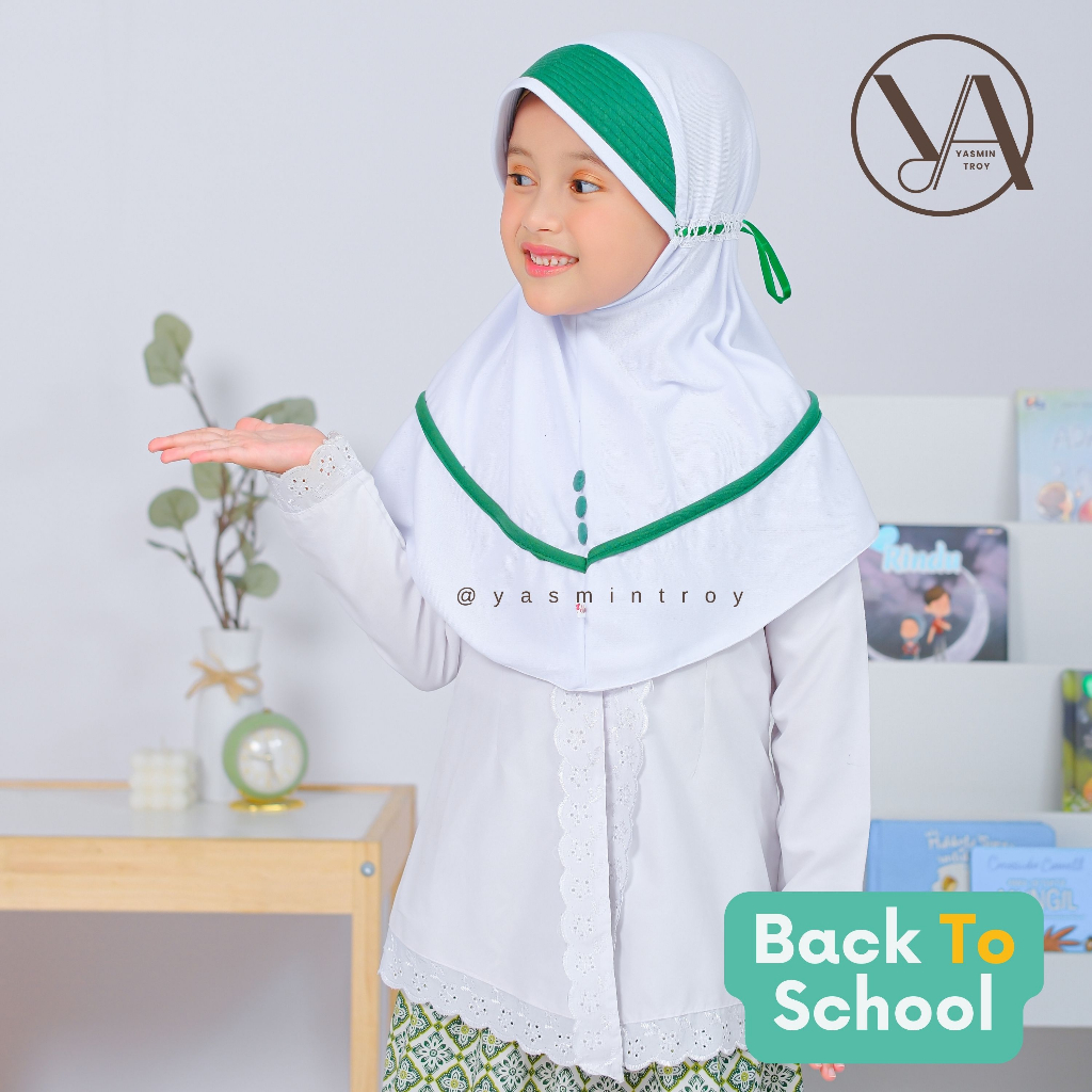 Jilbab Krudung Hijab Anak Sekolah Instan Joyah