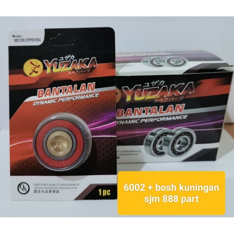 laher bearing cvt 6002 + bosh kuningan yuzaka