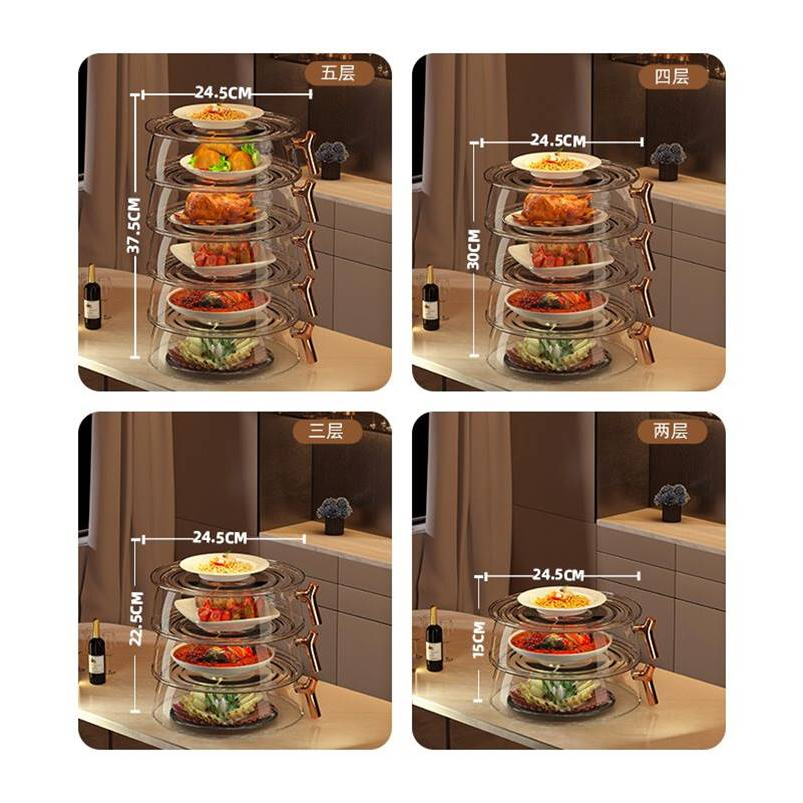 TUDUNG SAJI SUSUN/PENUTUP MAKANAN ANTI DEBU/FOOD COVER MULTILAYER/TEMPAT PENYIMPANAN MAKANAN
